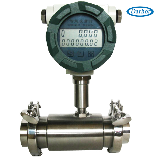 DH500-S sanitary turbine flow meter