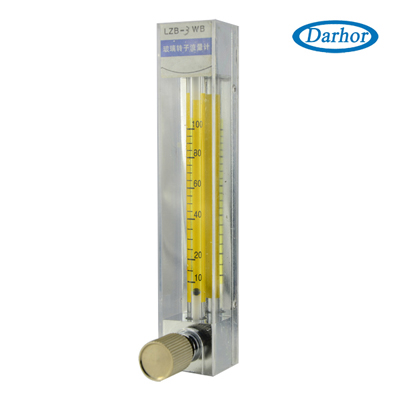 LZB-4、6、10F glass rotameter