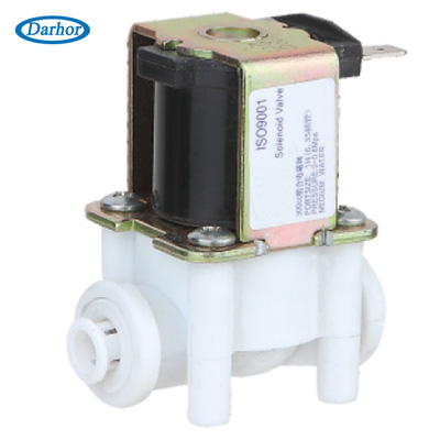 Small plastic solenoid valve