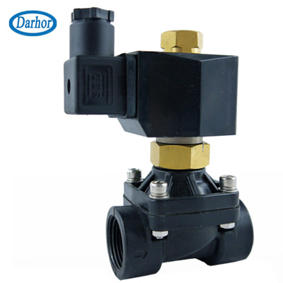 2W51 normally open plastic solenoid valve