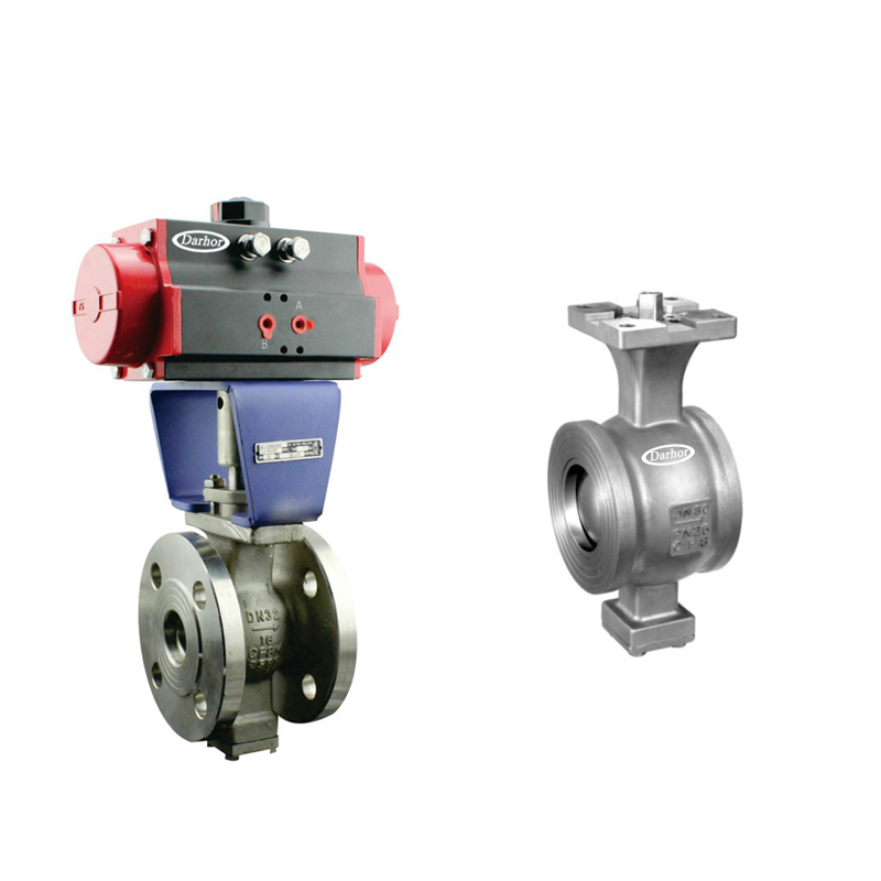 Pneumatic V Type Ball valve