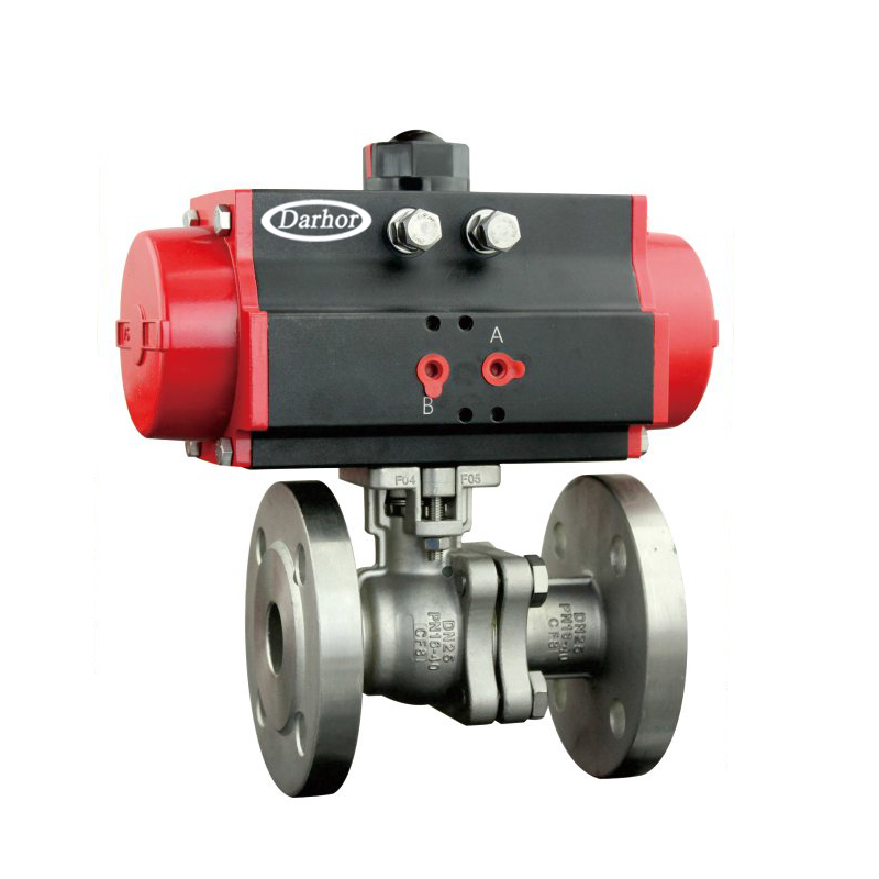 Pneumatic Fluorine Ball valve