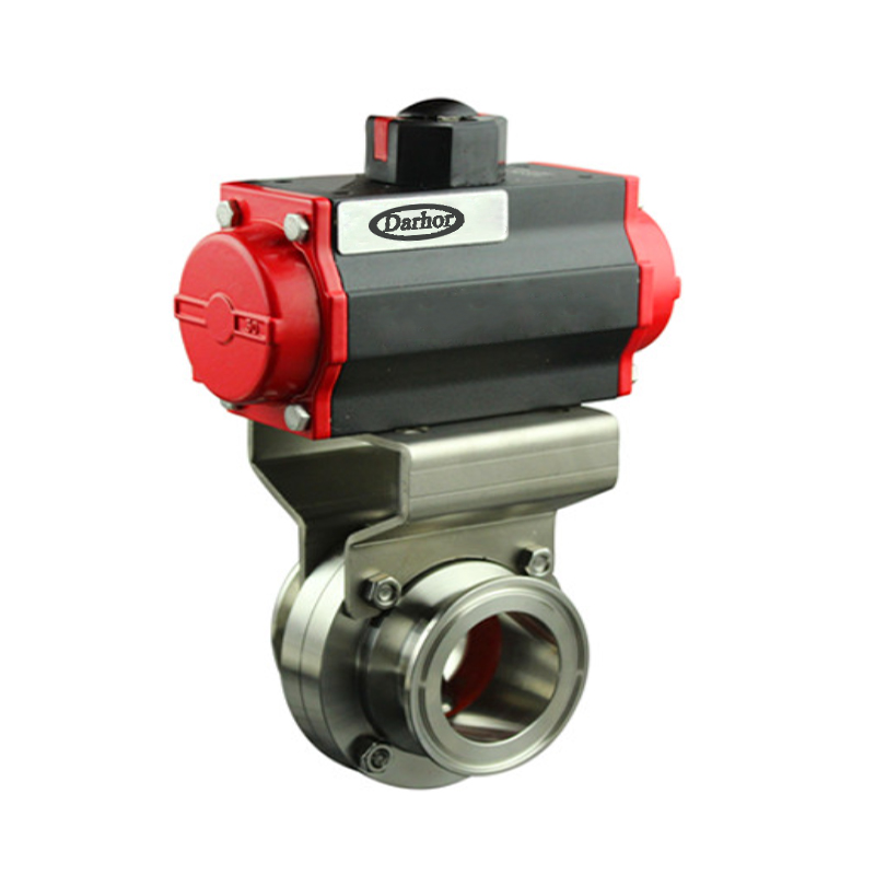 Pneumatic Sanitary Ball Valve