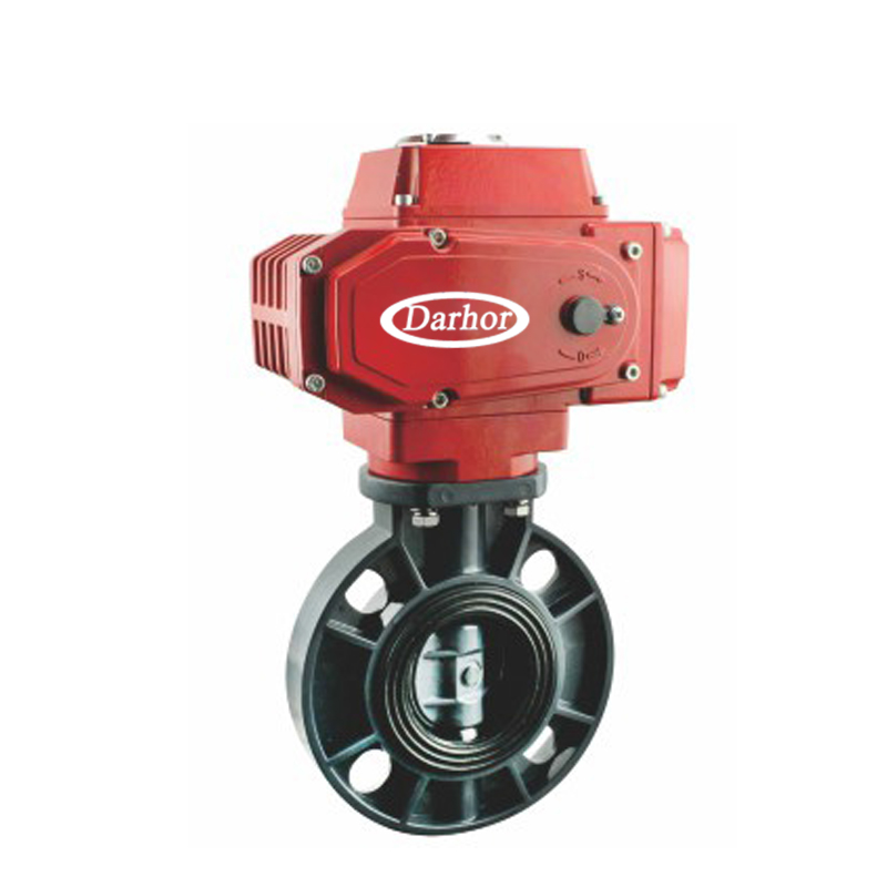 Electric PVC Plastic Butterfly Valve