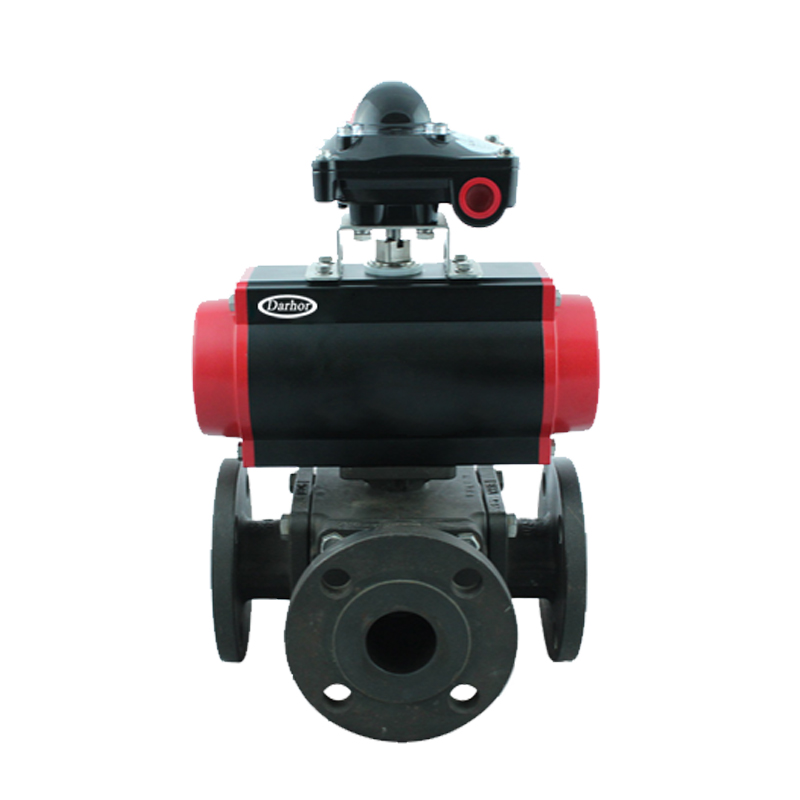 Pneumatic Carbon Steel Flange Ball Valve