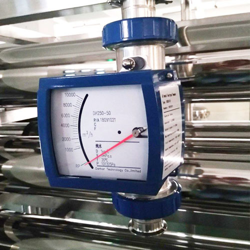 DH250-B Sanitary type Metal Tube Flow Meter clamp connection