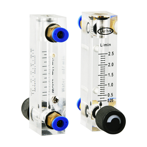 DFG-4T Panel mount flow meter direct 6mm tube connection