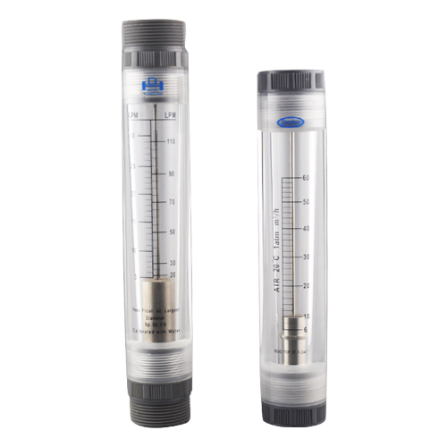 DFG Inline type acrylic material flow meter