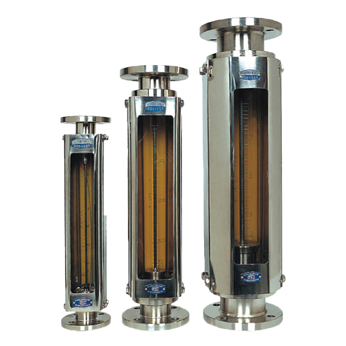 LZB-S Stainless Steel Glass Tube Flow Meter/ Rotameter Flange connection