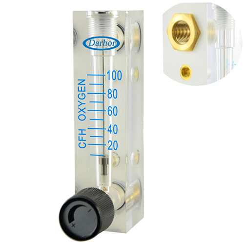 DFG-6T-D  Air/Gas Flow meter 1/8 inch female connection