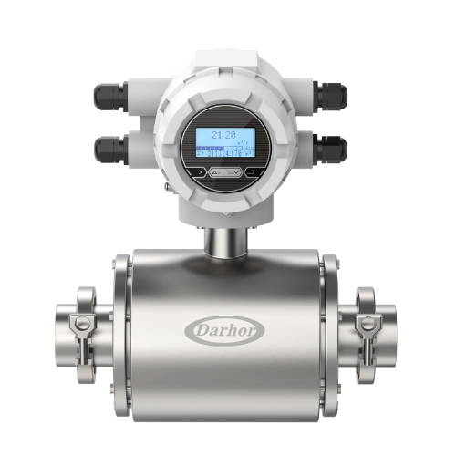 DH1000-S Sanitary Electromagnetic Flow Meter Clamp connection