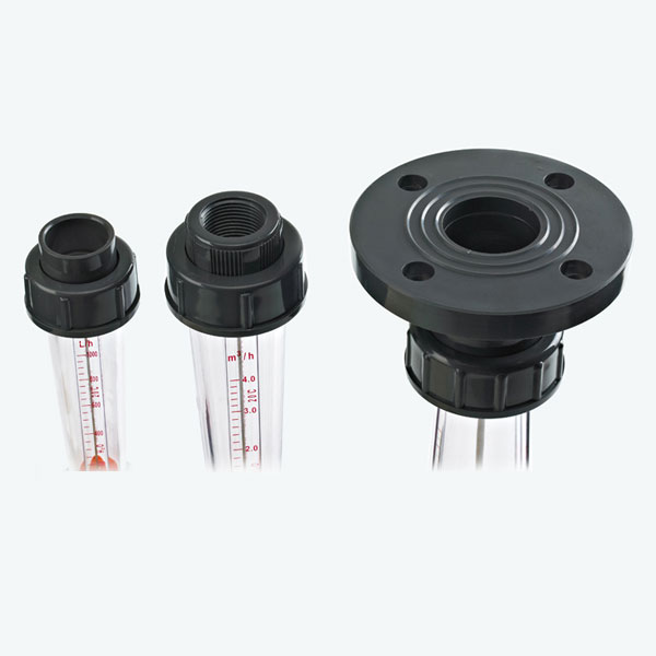 LZS Plastic AS ABS PVC material water flow meter