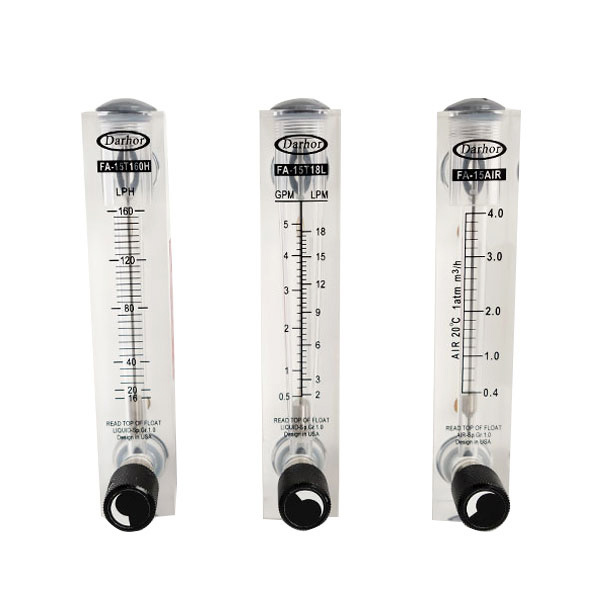 DFA-T Panel Mount Water Flow Meter RO Flowmeter