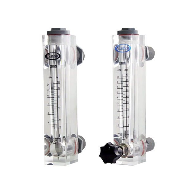 DFC Acrylic Panel Mount RO Water Flow Meter