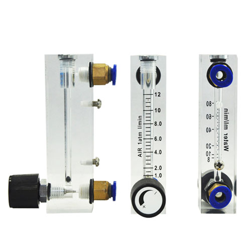 DFG-4T Panel mount flow meter direct 6mm tube connection