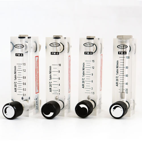 DFG-6T Air/Gas flow meter Acrylic material
