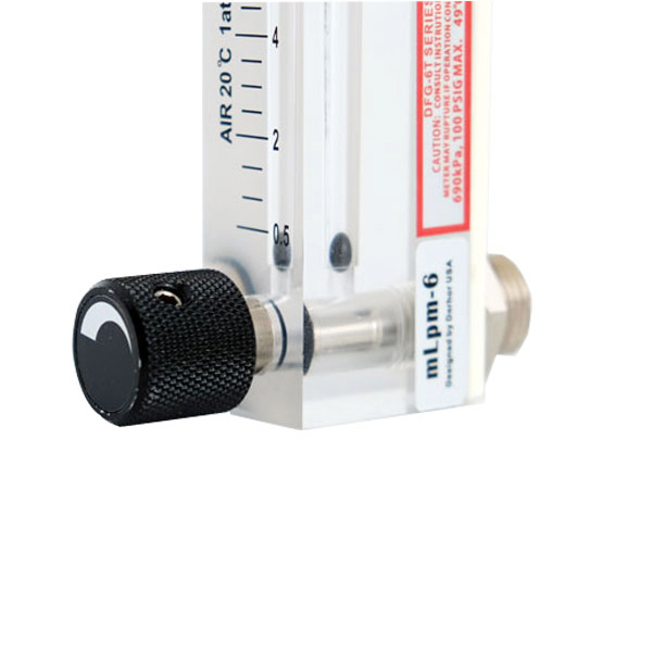 DFG-6T Air/Gas flow meter Acrylic material