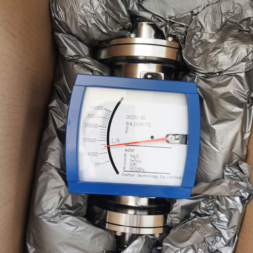 DH250-B Sanitary type Metal Tube Flow Meter clamp connection