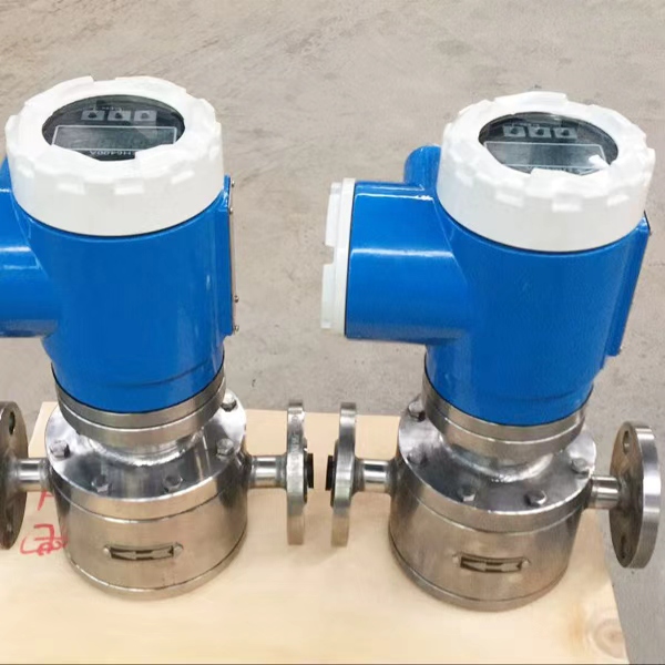 DH900 Digital display oil Oval Gear Flow Meter 4-20mA output