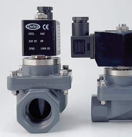 DHF21 PVC anti-corrosive solenoid valve