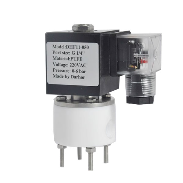 DHF11 PTFE anti-corrosive solenoid valve